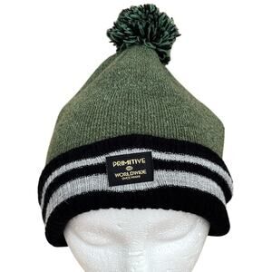 Green & Black Beanie